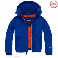 heren abercrombie fitch jassen hooded blauw oranje Overhemd Op Maat gfwko951